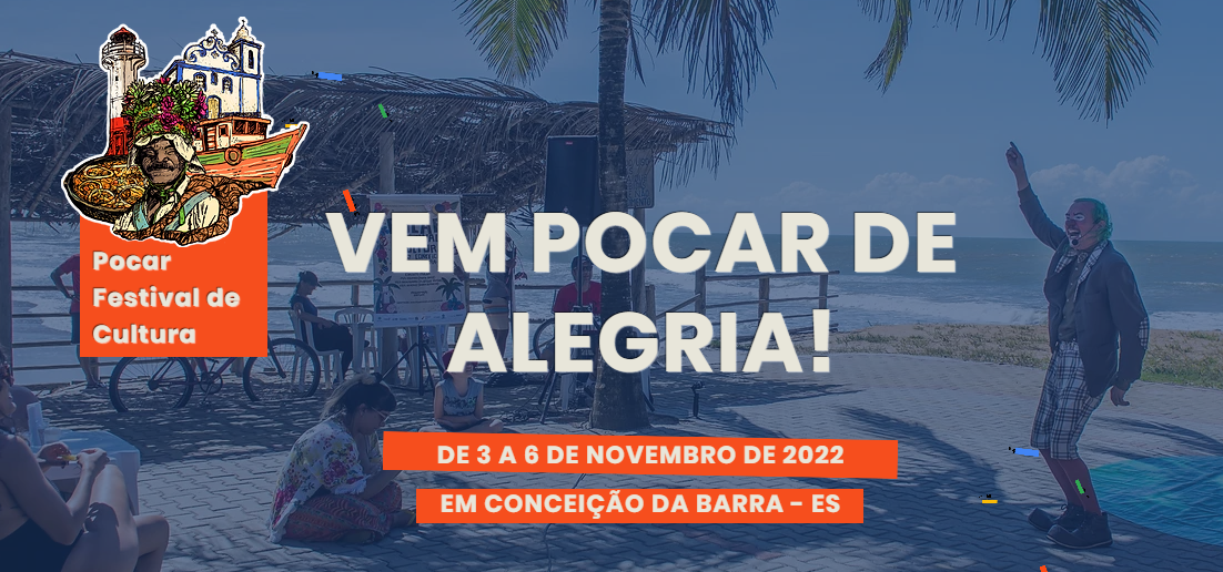 Pocar Festival agita Conceição da Barra de 3 a 6 de novembro
