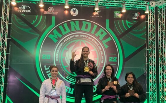 Jordana Lírio, atleta capixaba tricampeã mundial de jiu jítsu / Arquivo Pessoal