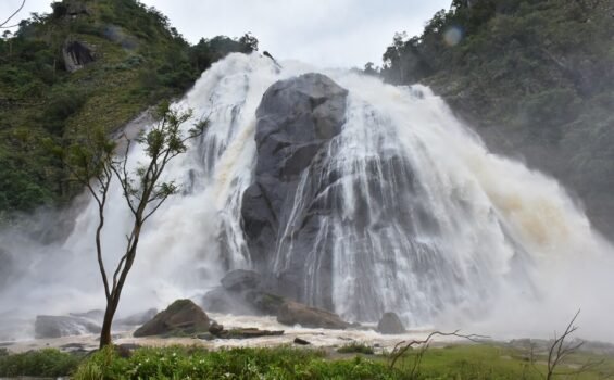 Cachoeira da Fumaça, na região turística do Caparaó Capixaba