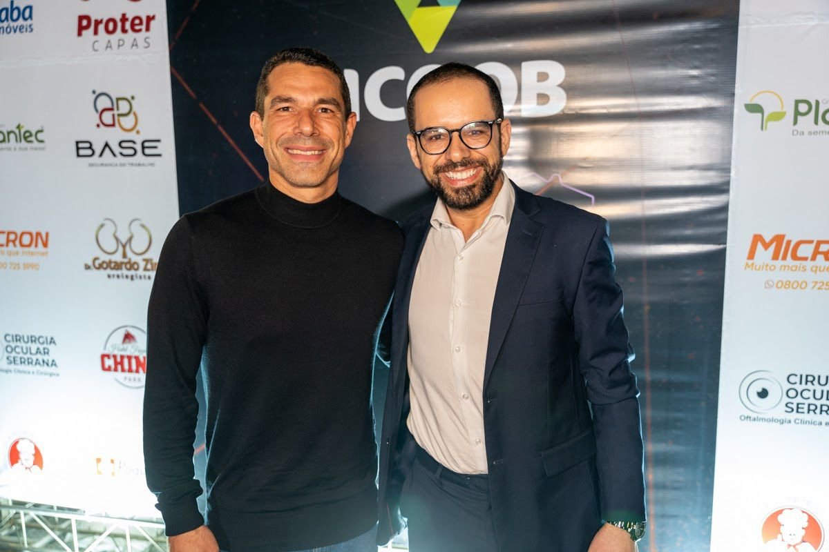 Lucas Fonseca e Marcus Buaiz durante a segunda edição do Capixaba Meeting
