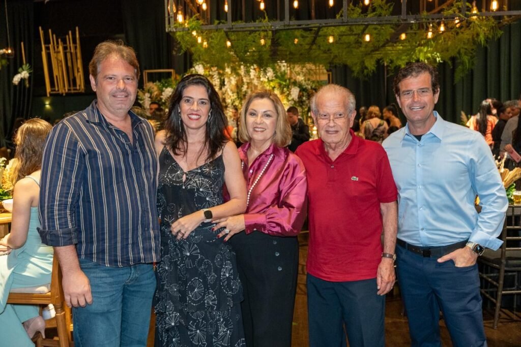 Bruno Tommasi, Juliana Tommasi, Regina e Henrique Paulo Tommasi em momento familiar. Foto: Divulgação crpediot